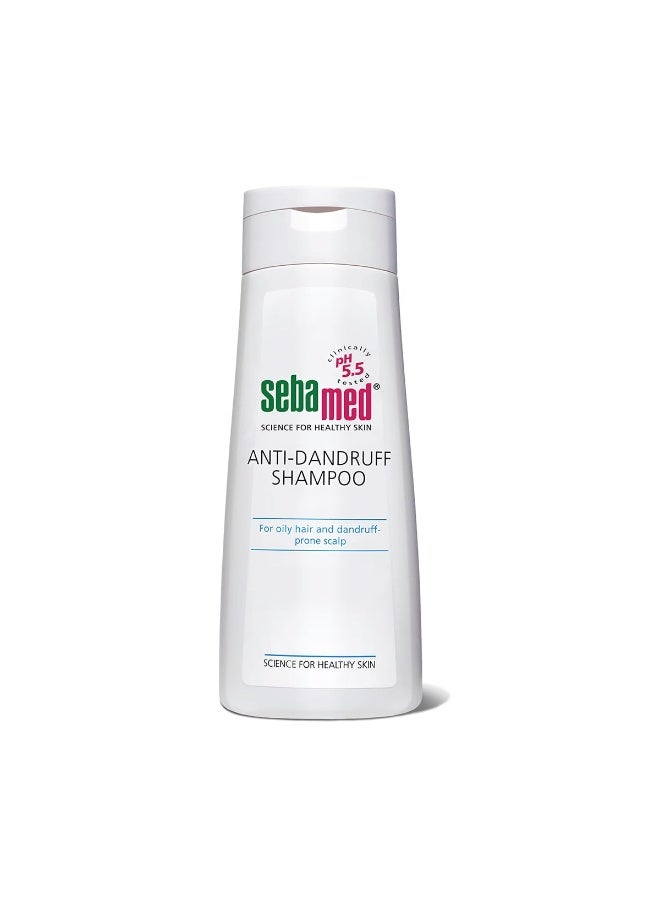 Sebamed Anti Dandruff Shampoo 200 ml | pH 5.5 | Reduces dandruff, scalp itching and irritation | Piroctone Olamine | Phthalates, SLS, Toxin and Parabens free | 50% dandruff reduction in 2 weeks - Image 1